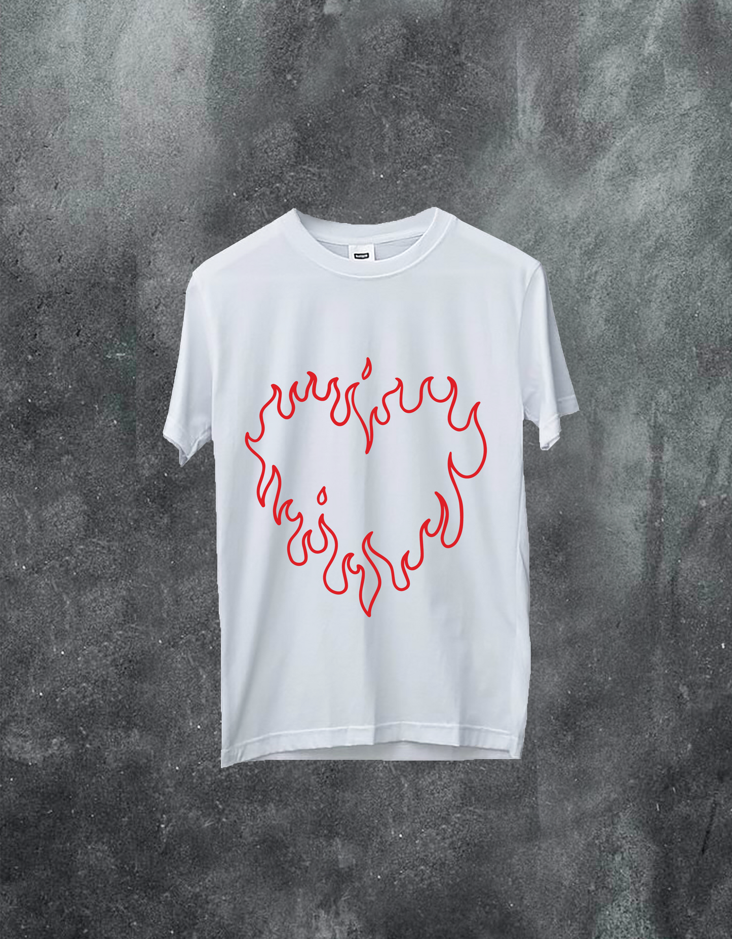 Flaming Heart Tee