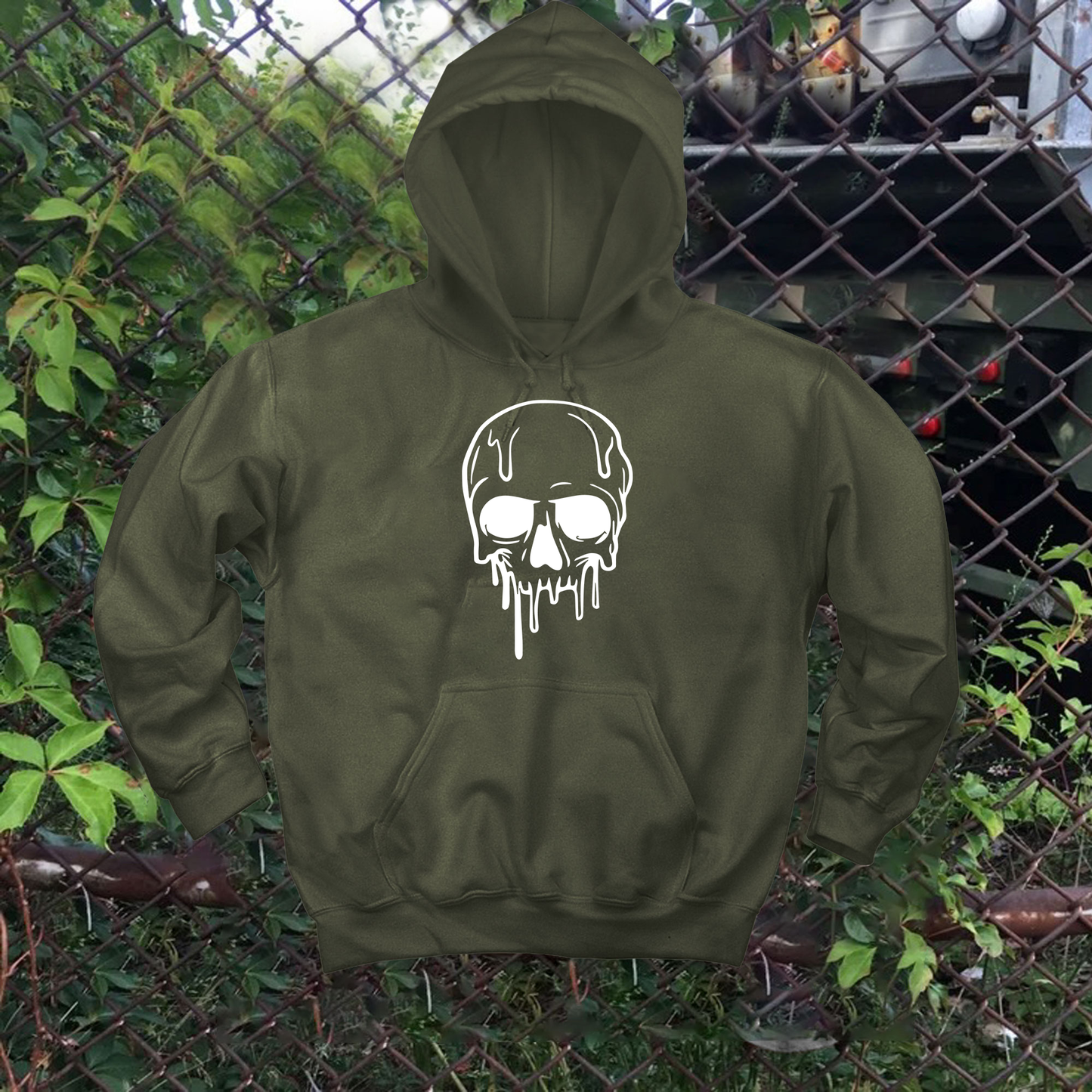 Skull Drip Hoodie