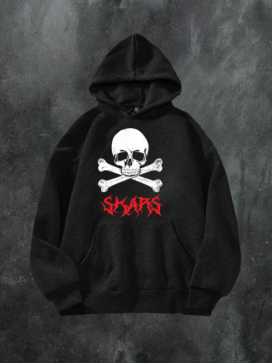 SKARS Skull And Bones Hoodie