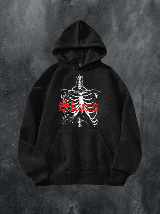 SKARS Skeleton Chest Hoodie