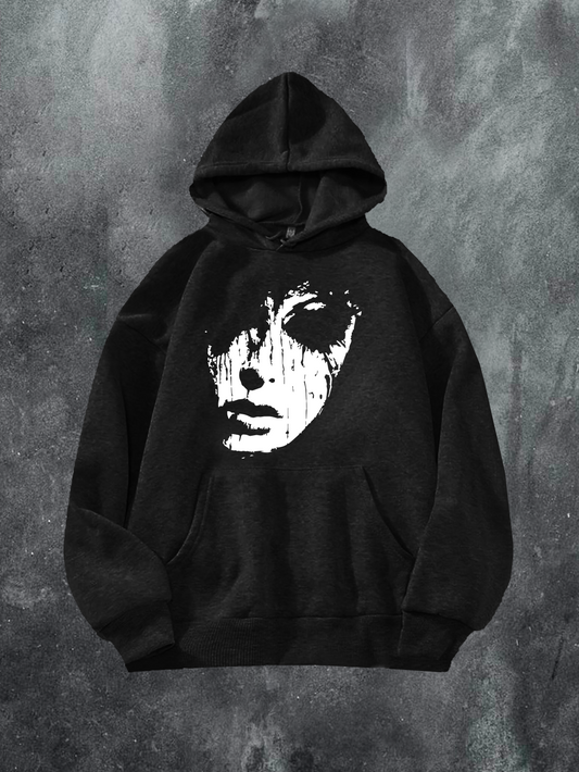 Melting Face Hoodie