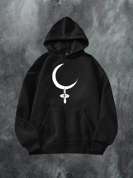 Moon Cross hoodie