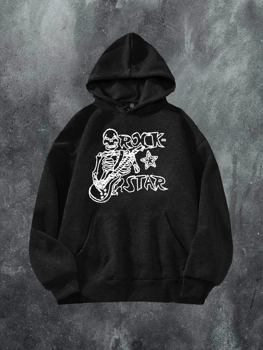 Rockstar Skeleton Hoodie