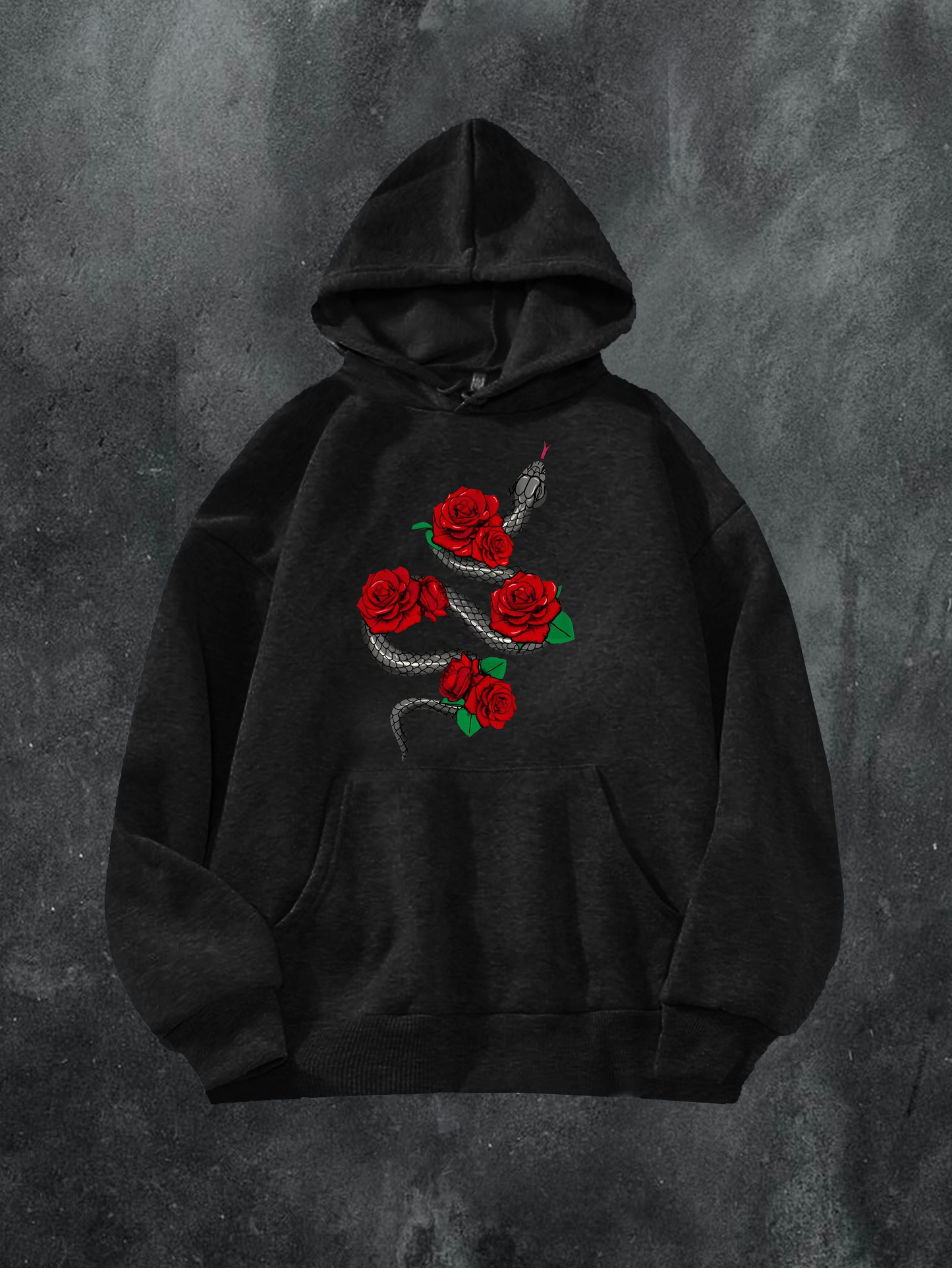 Rose Snake Hoodie