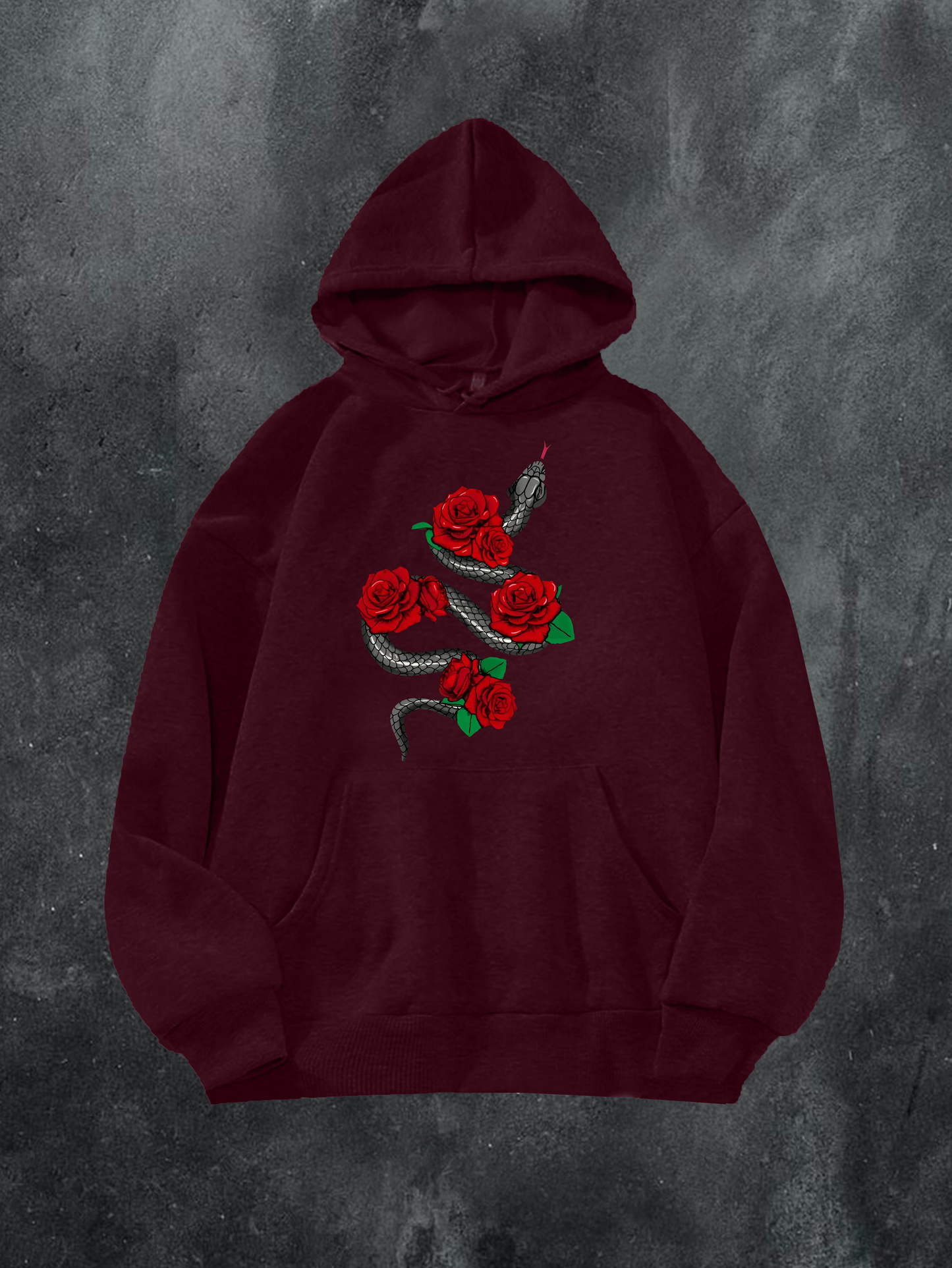 Rose Snake Hoodie