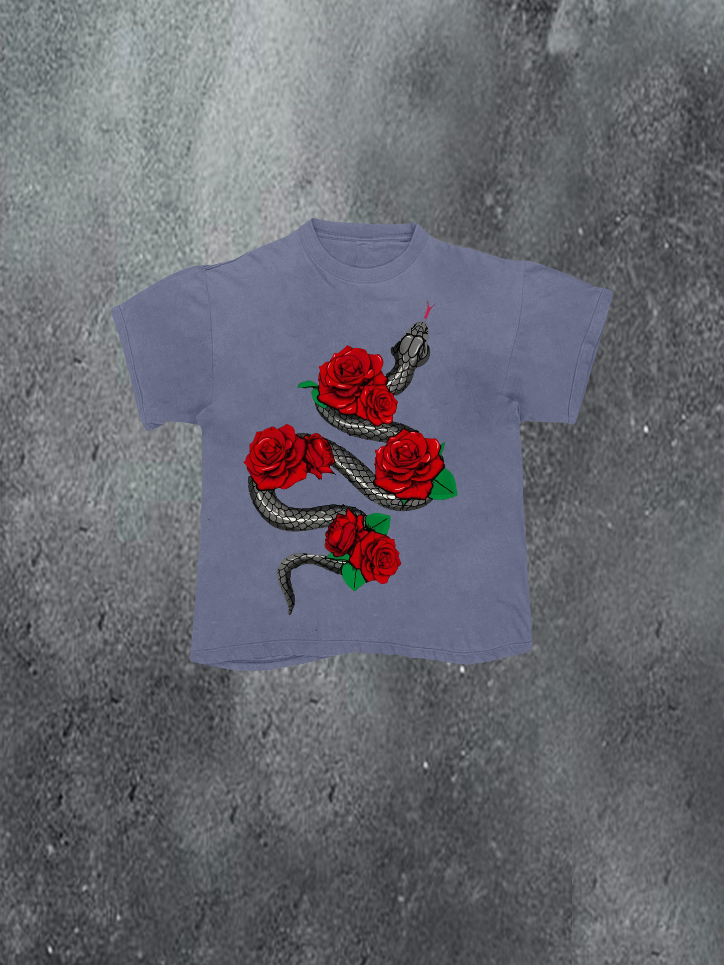 Rose Snake Tee