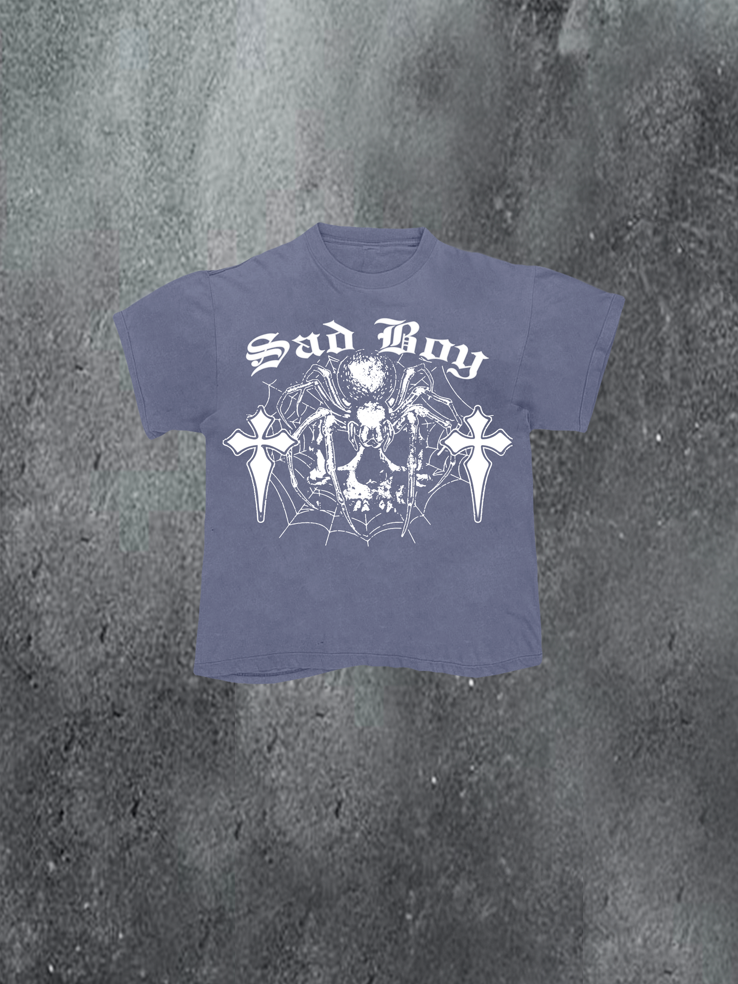 Sad Boy Spider Cross Tee