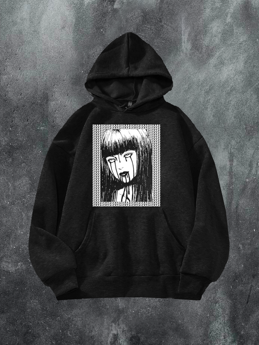 SKARS Crying Girl Hoodie