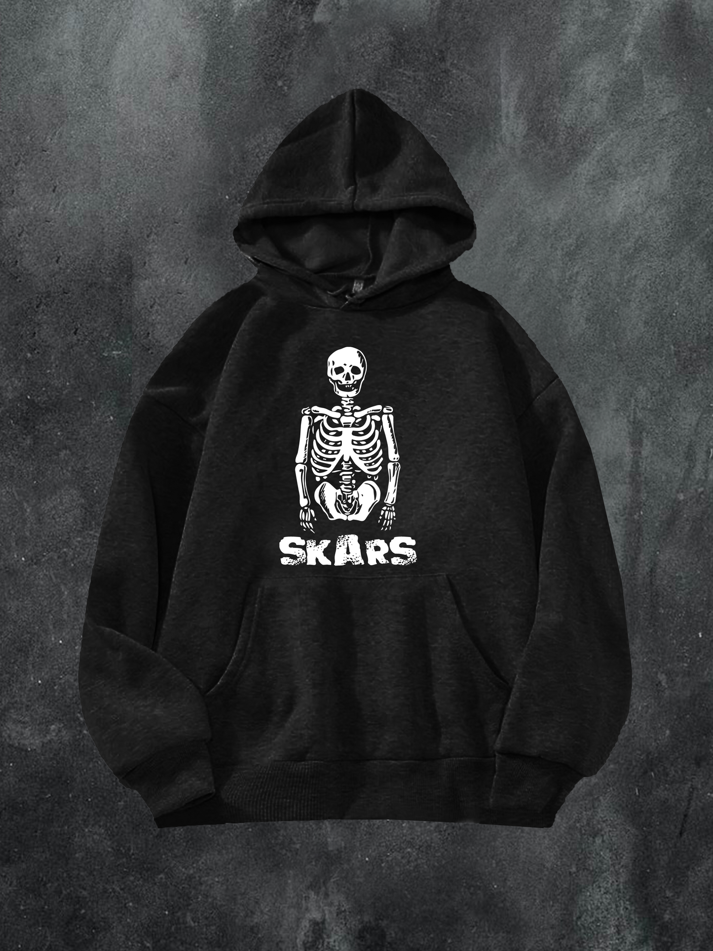 SKARS Half Body Skeleton Hoodie