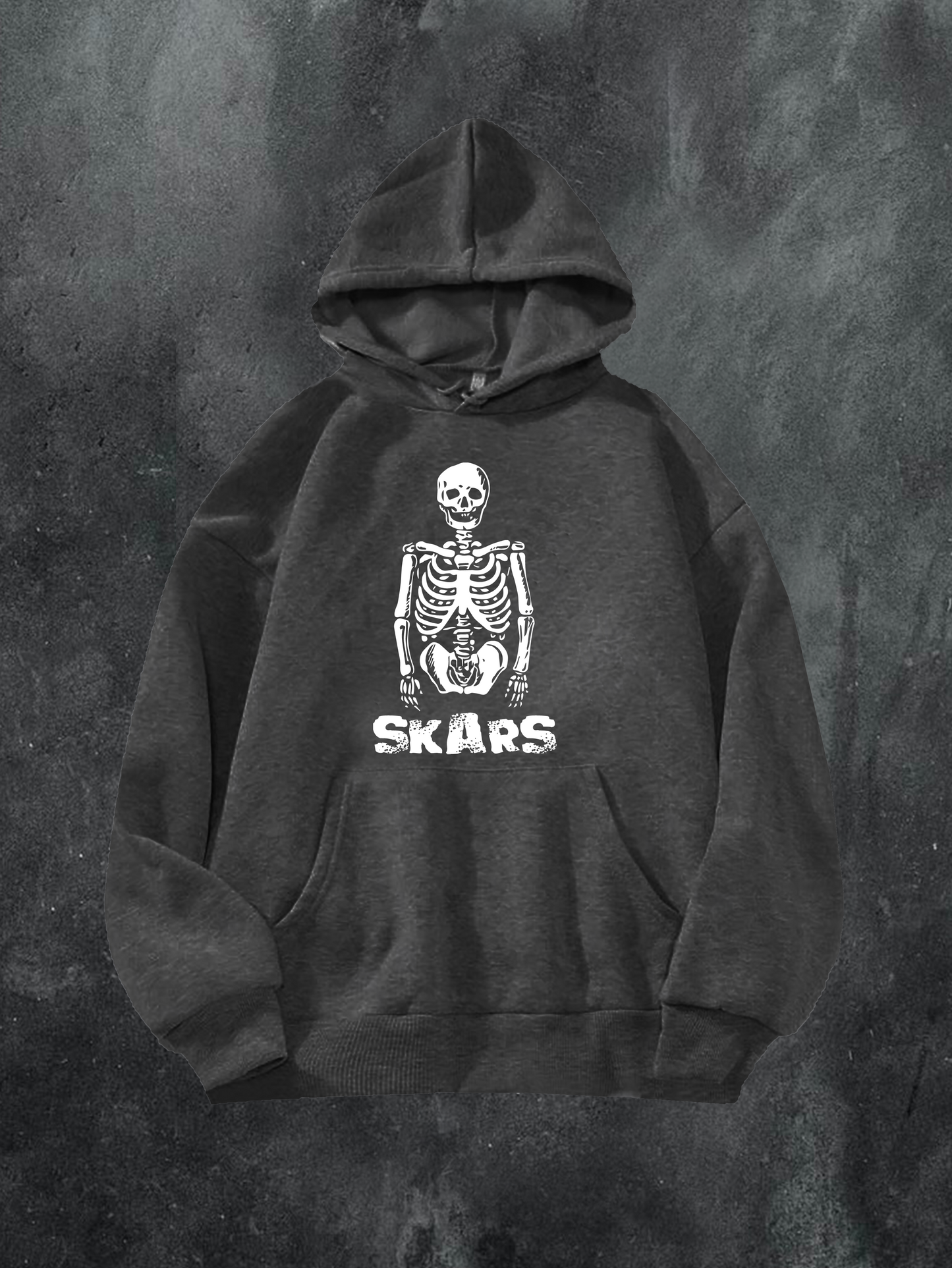 SKARS Half Body Skeleton Hoodie