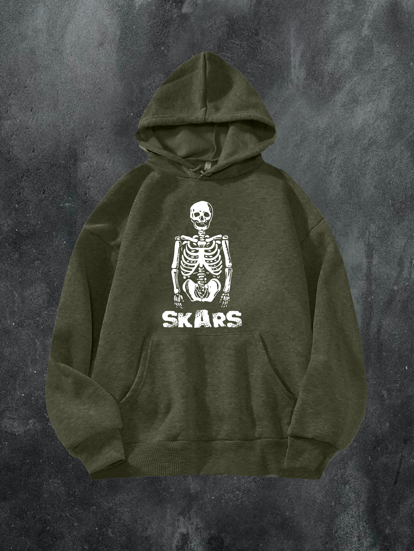 SKARS Half Body Skeleton Hoodie