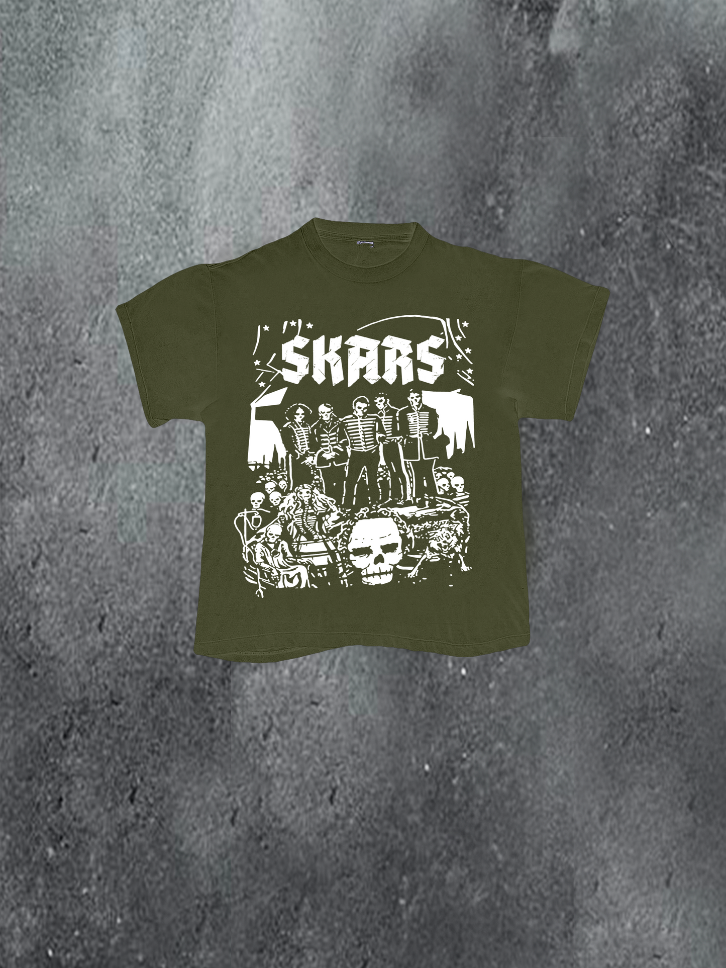 Skeleton Band Tee