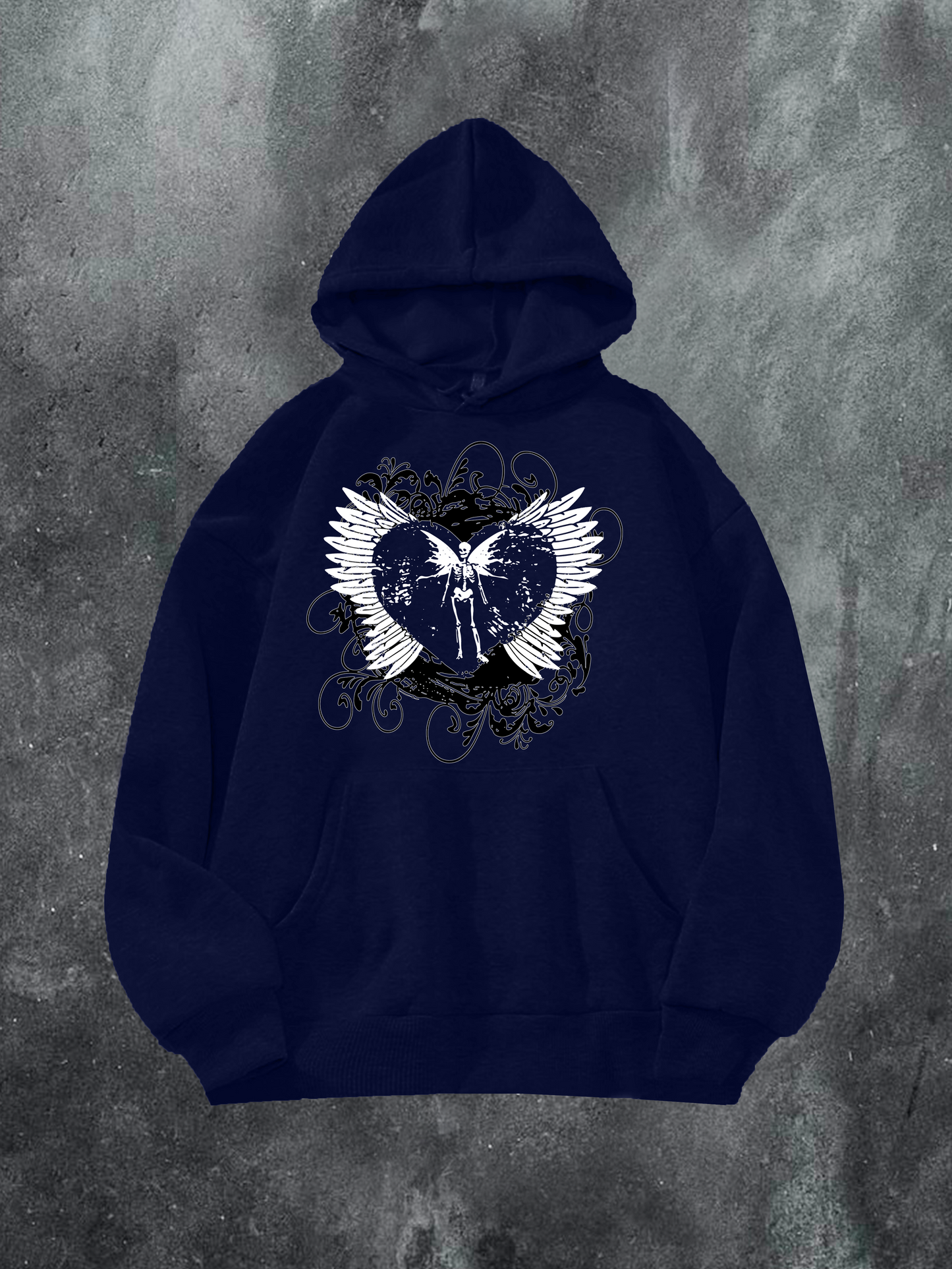 Skeleton Angel Hoodie