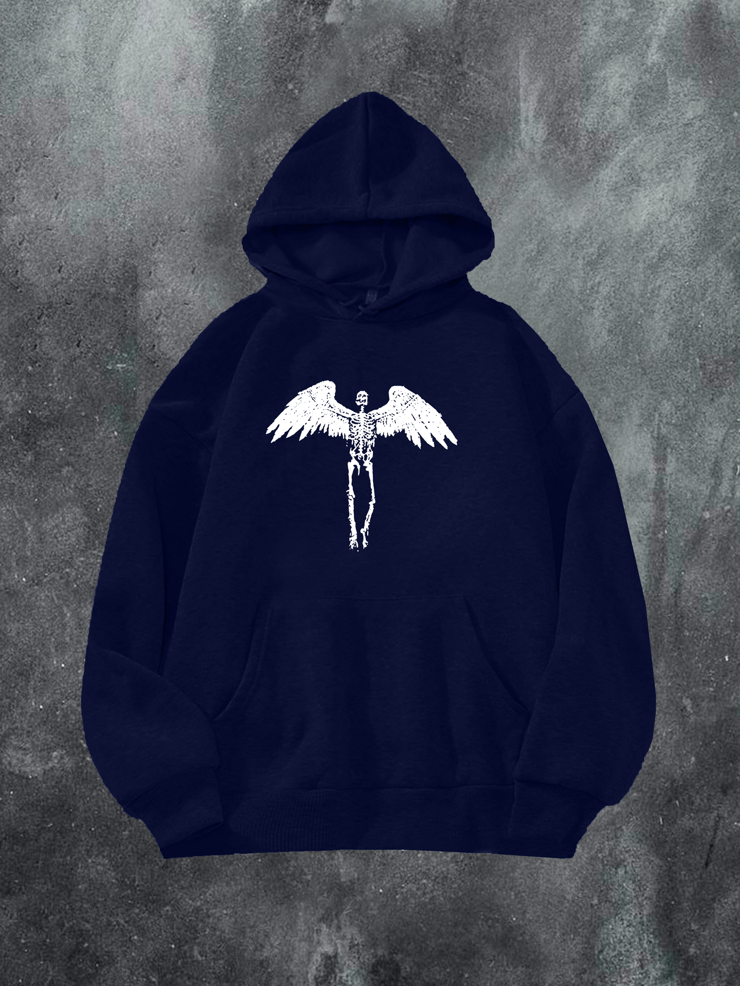 Rising Skeleton Angel Hoodie