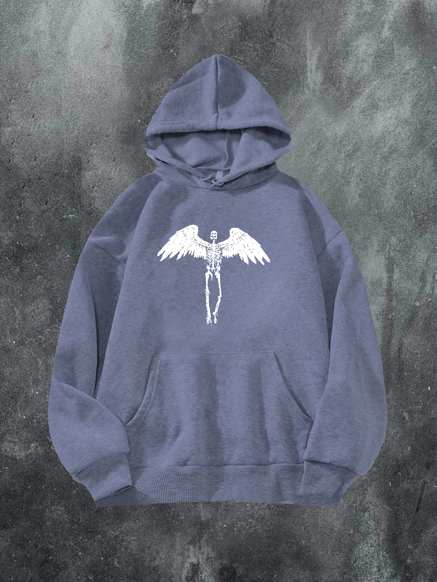 Rising Skeleton Angel Hoodie