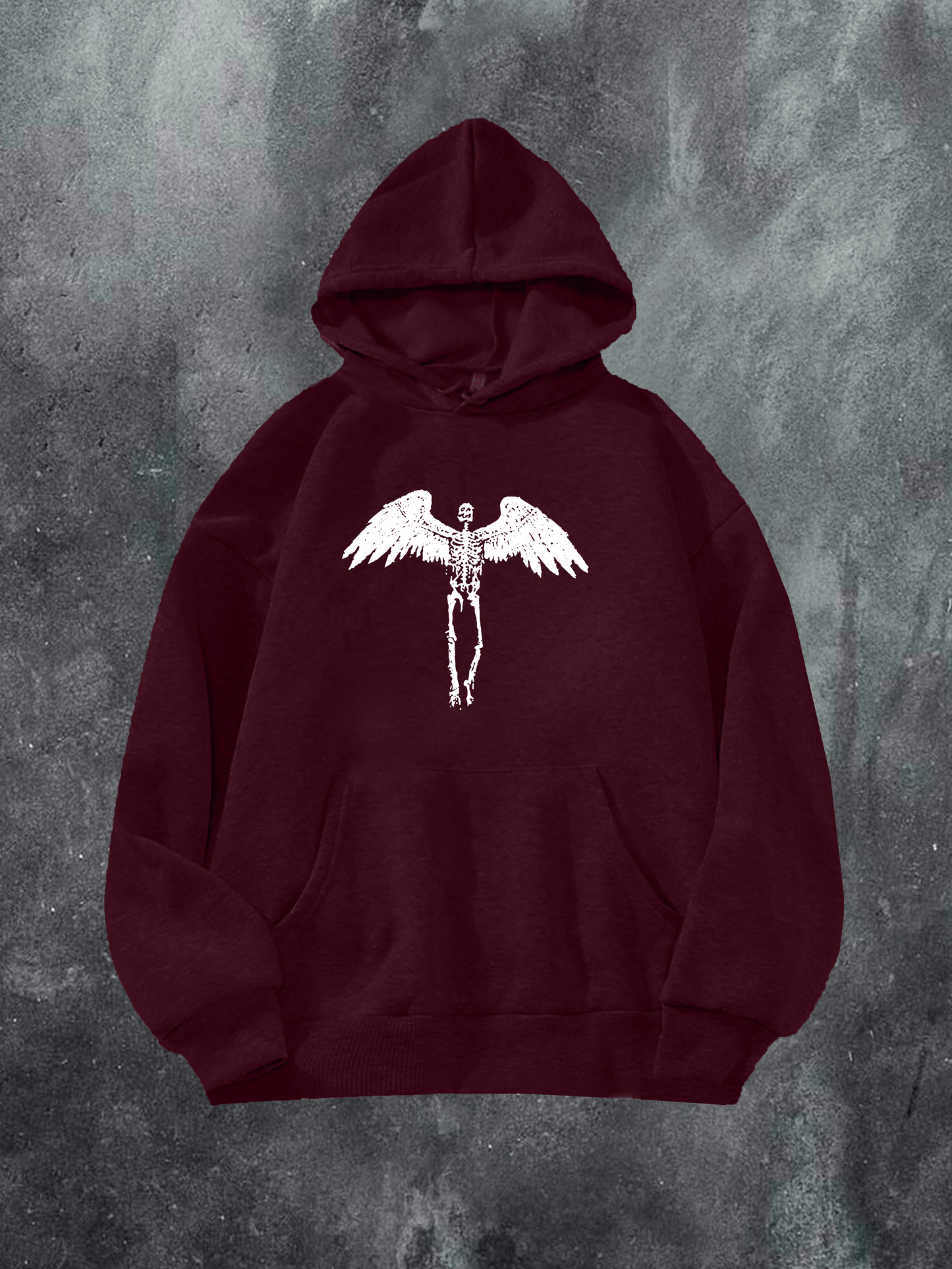 Rising Skeleton Angel Hoodie