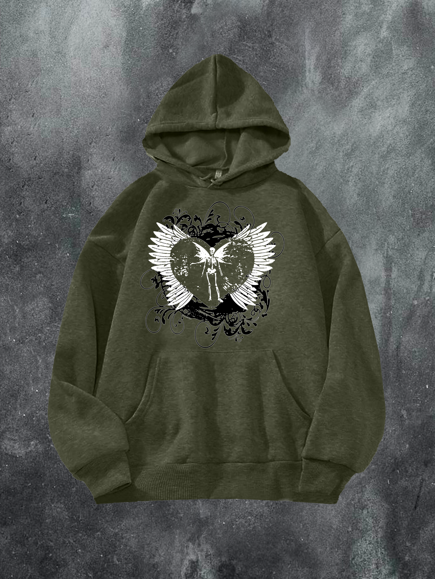 Skeleton Angel Hoodie