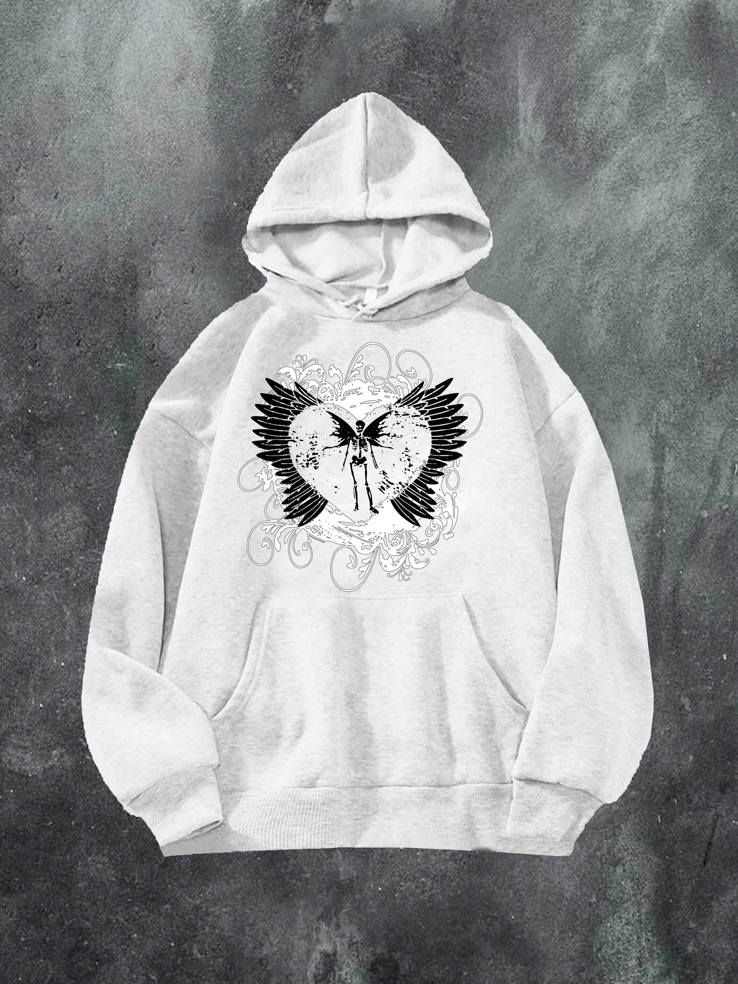 Skeleton Angel Hoodie