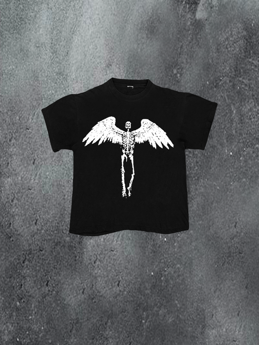 Rising Skeleton Angel Tee