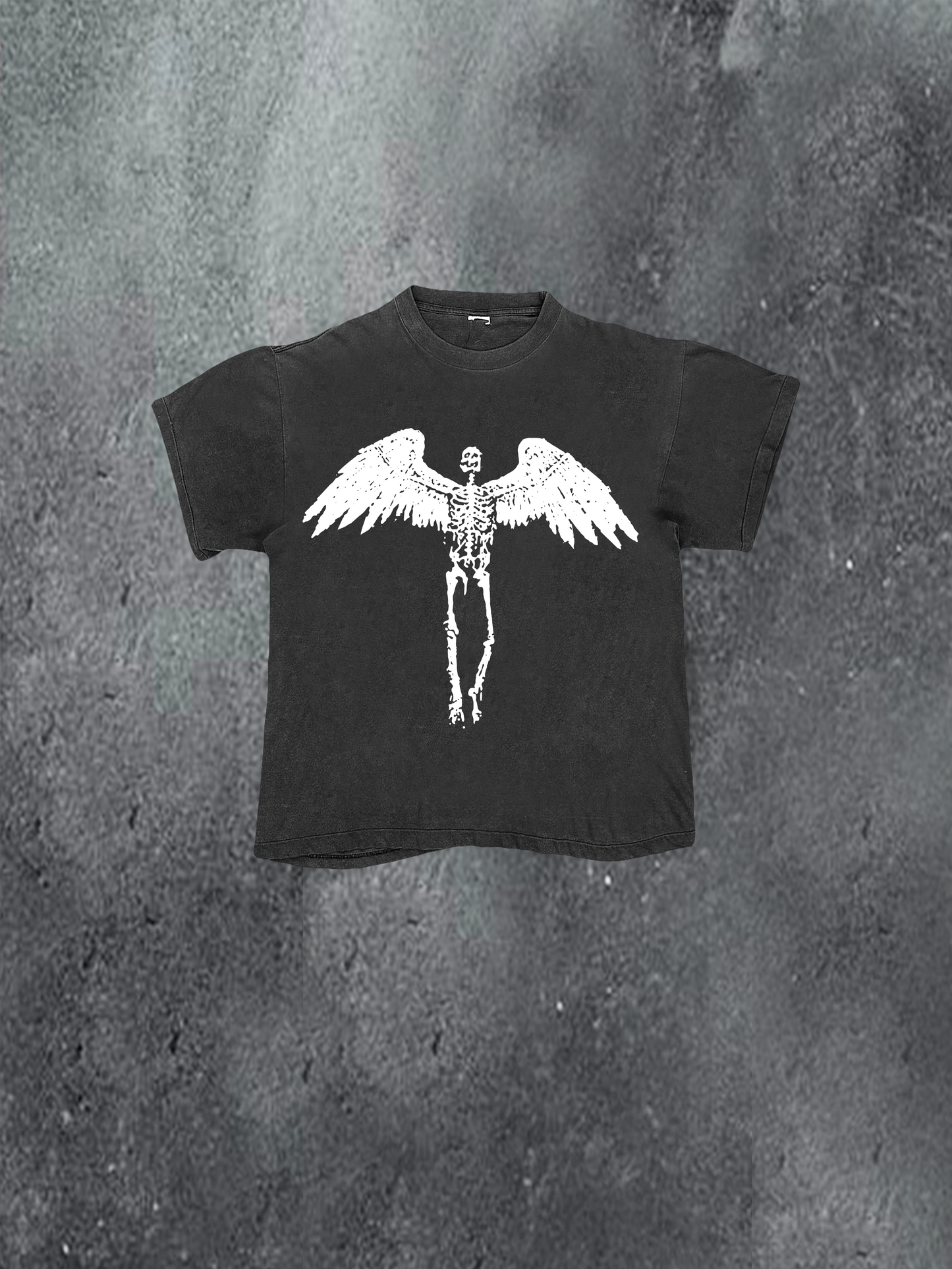 Rising Skeleton Angel Tee