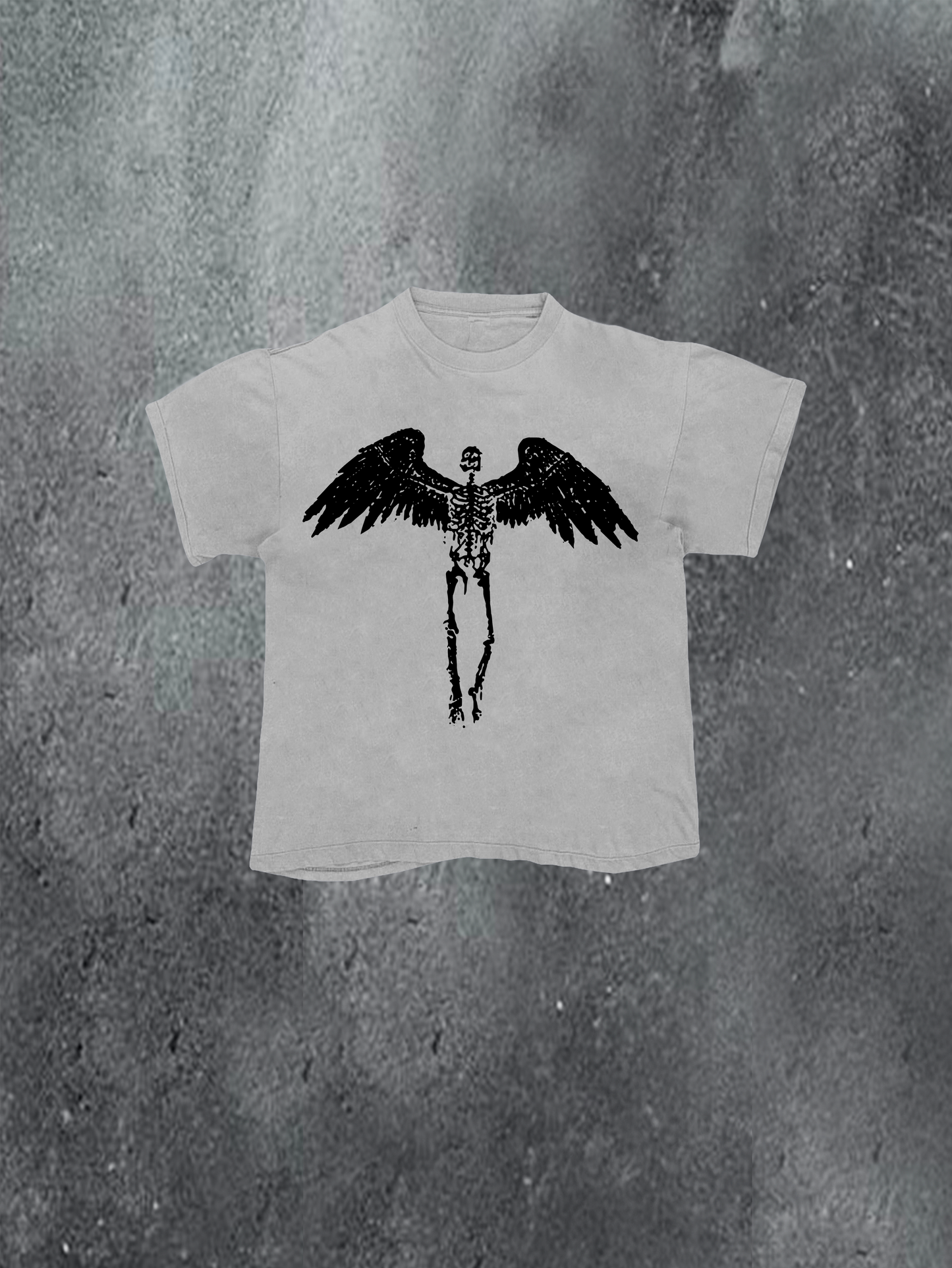 Rising Skeleton Angel Tee