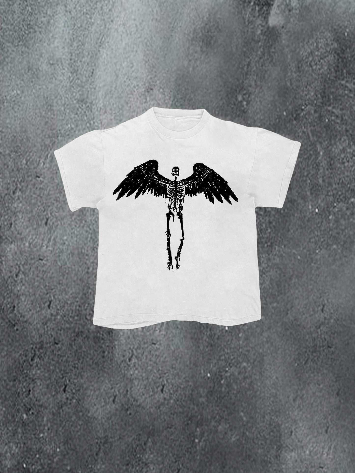 Rising Skeleton Angel Tee