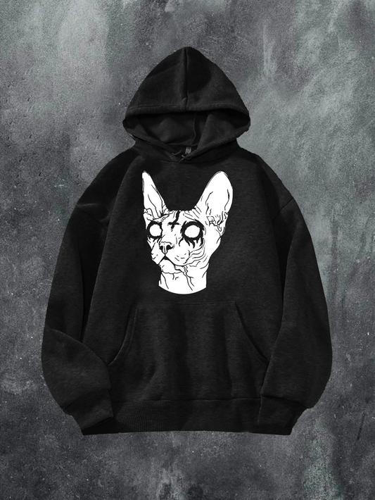 Sphynx Cross Hoodie