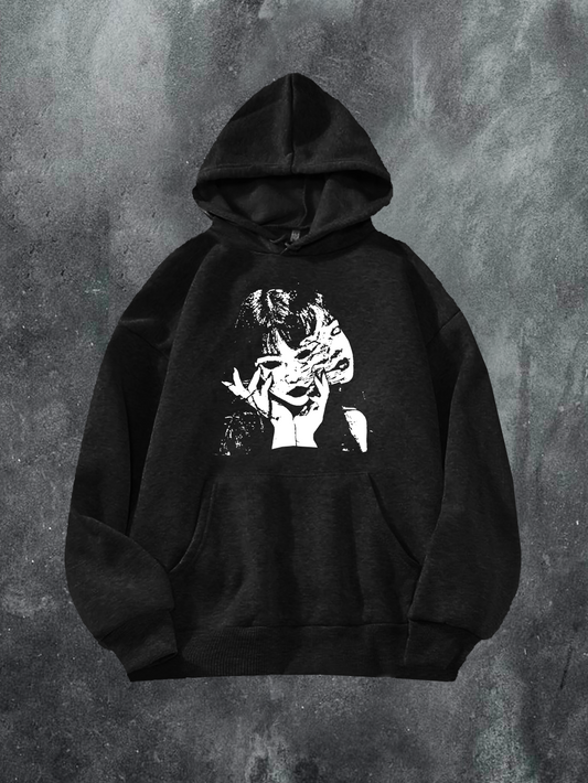 Twisted Face Hoodie