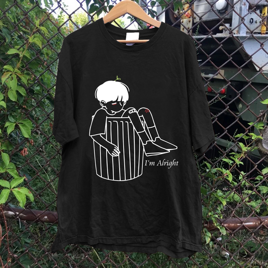 Im Alright Garbage Boy Tee