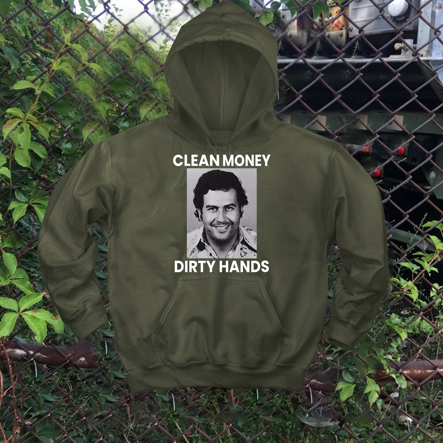 Clean Money Dirty Hands Pablo Hoodie