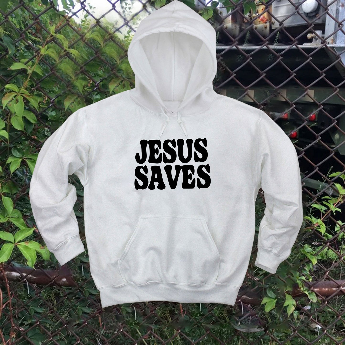 Jesus Saves Hoodie