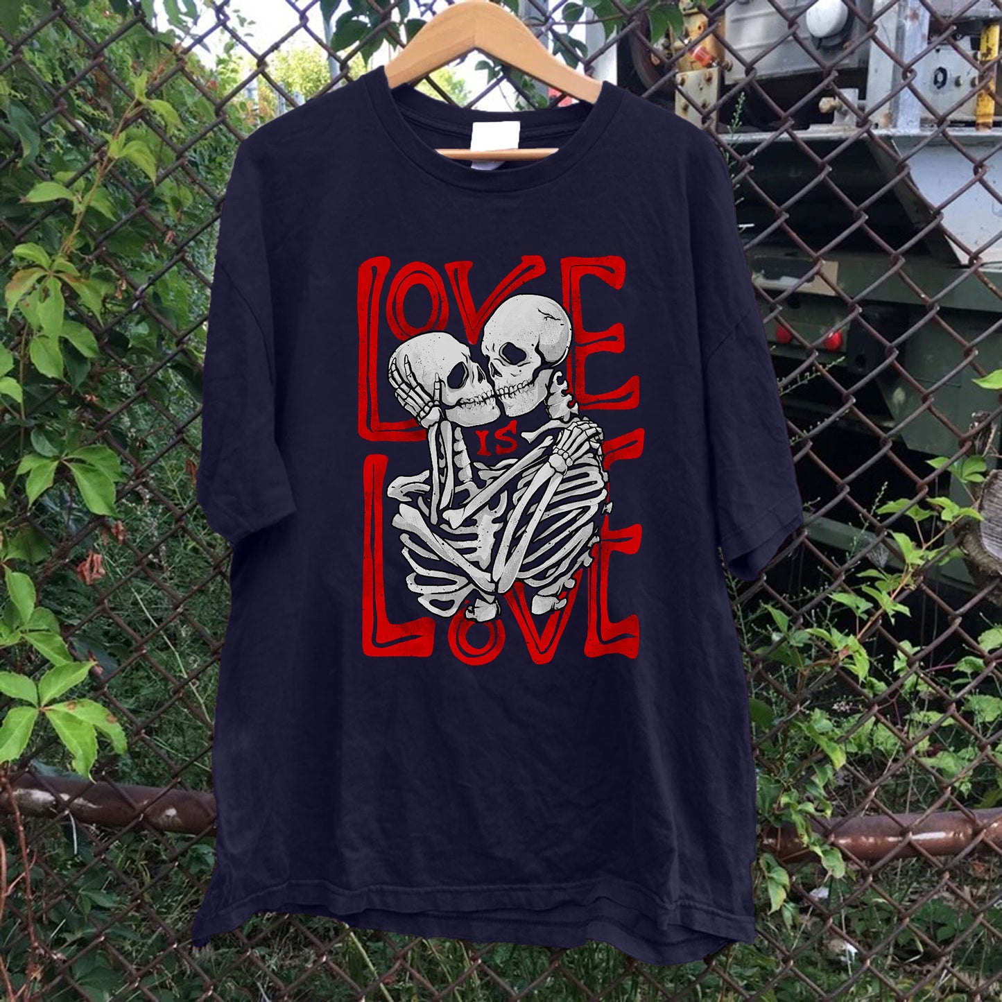 Love Is Love Skeletons Tee