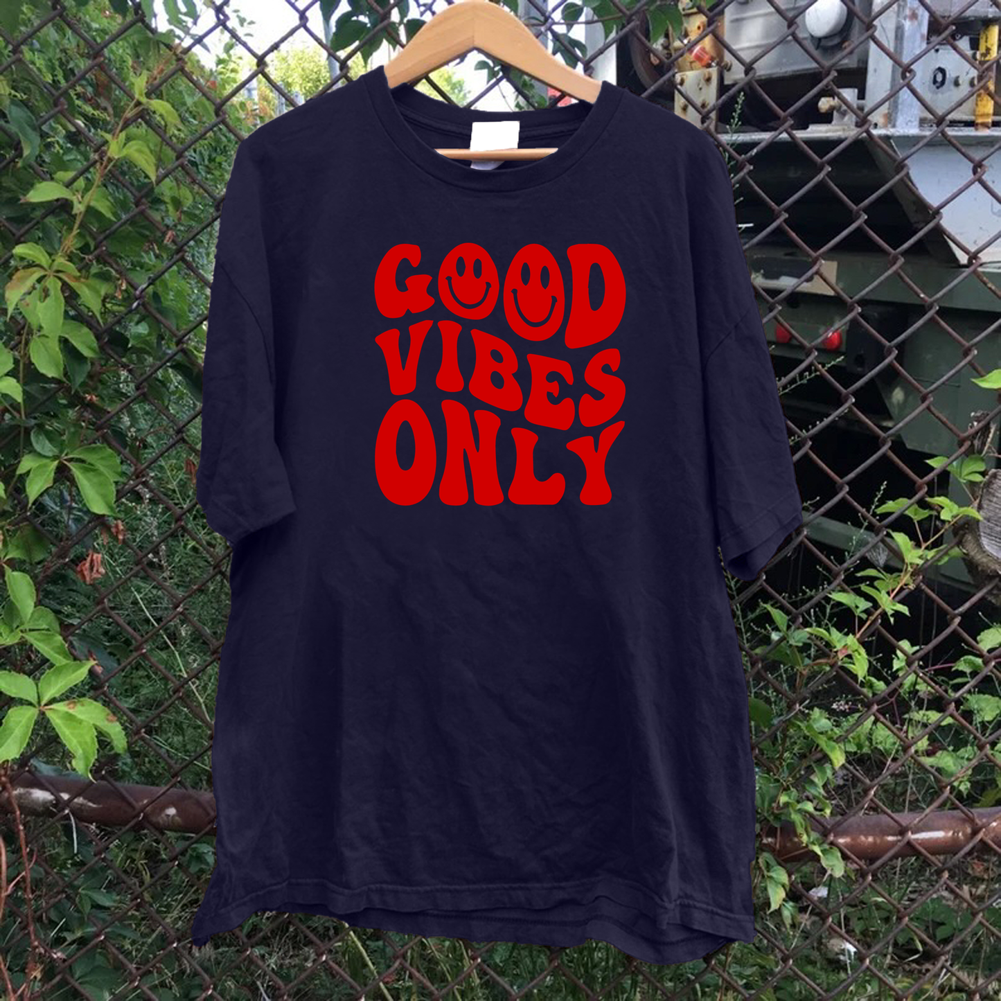 Good Vibes Only Smileys Tee