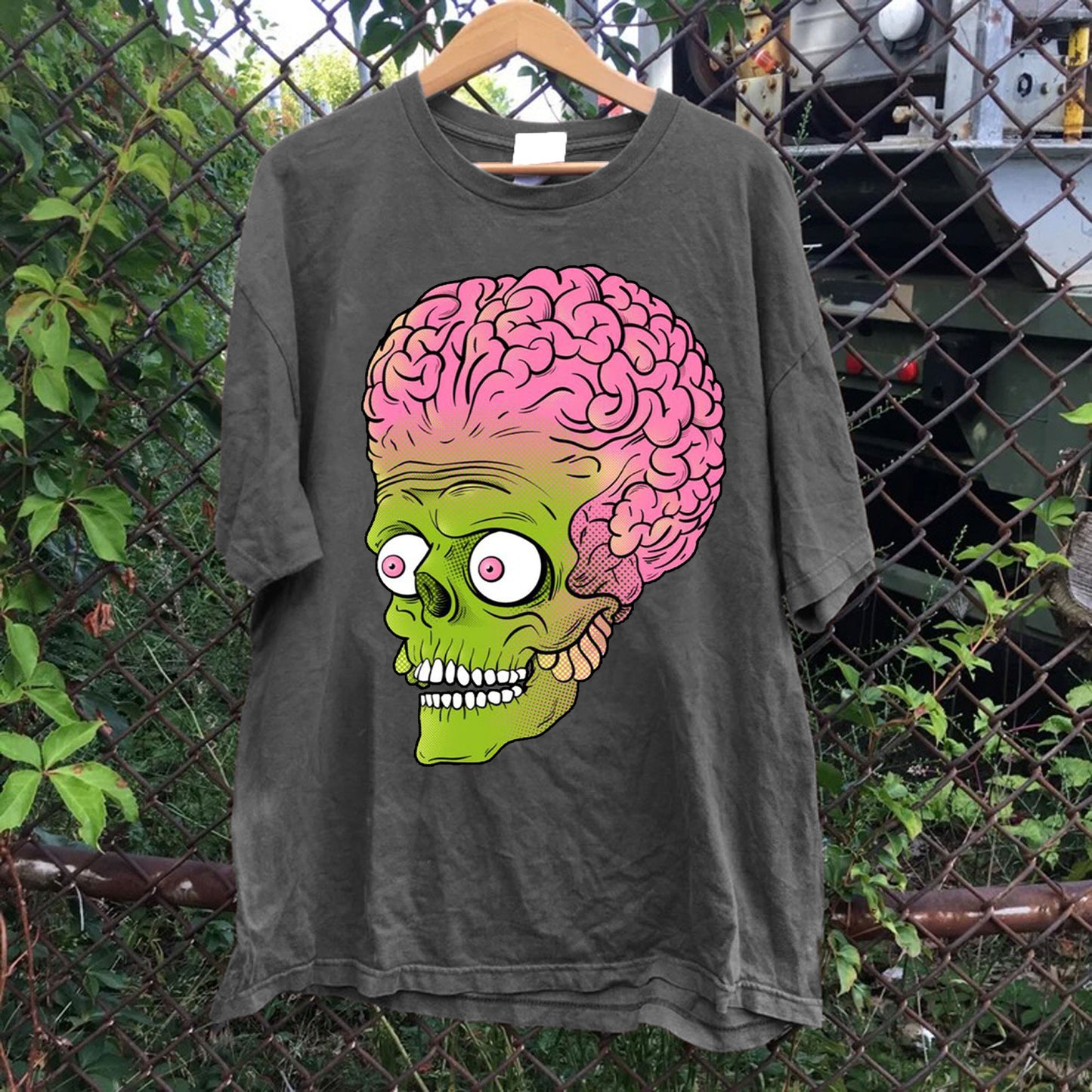 Zombie Alien Brain Tee