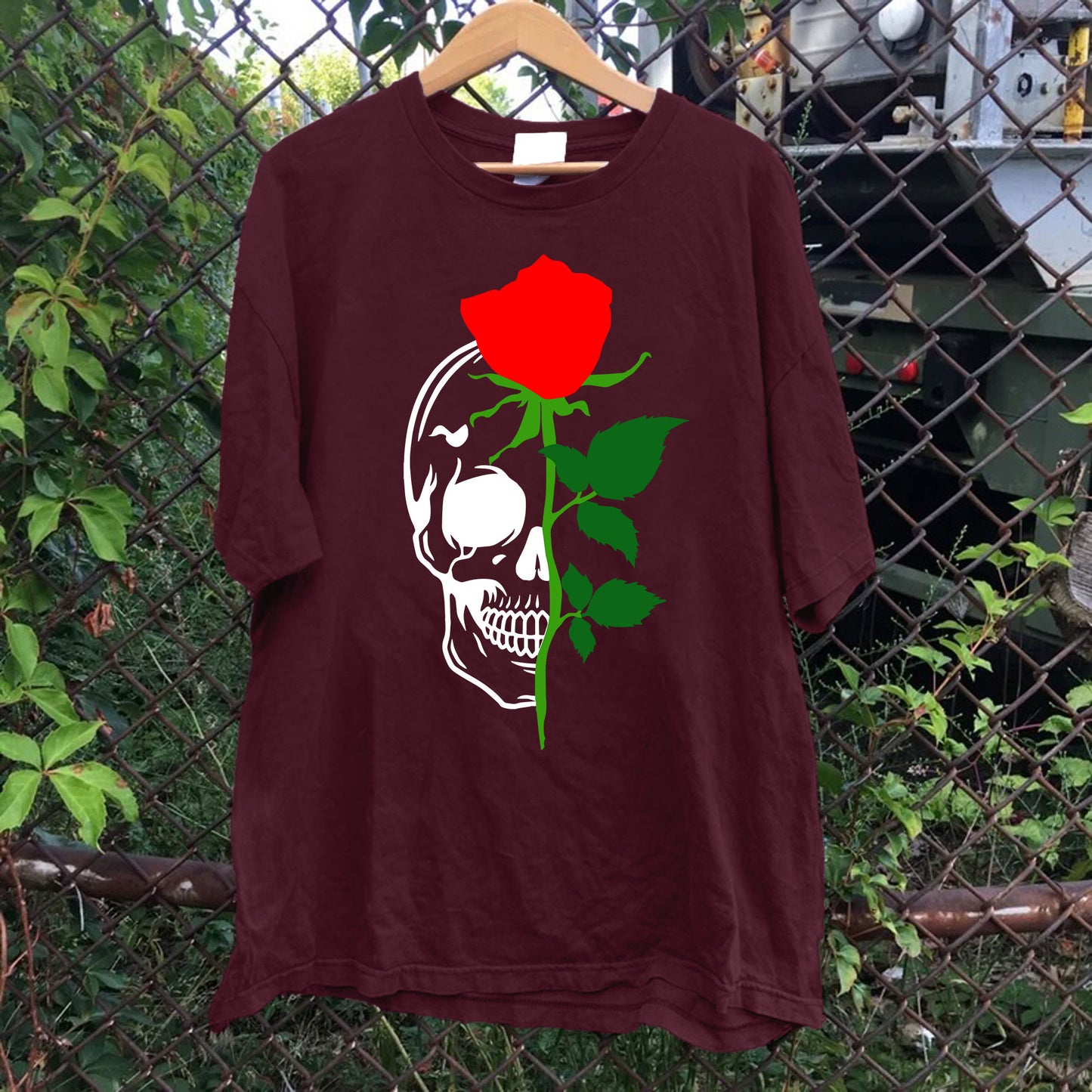 Skull Rose Tee