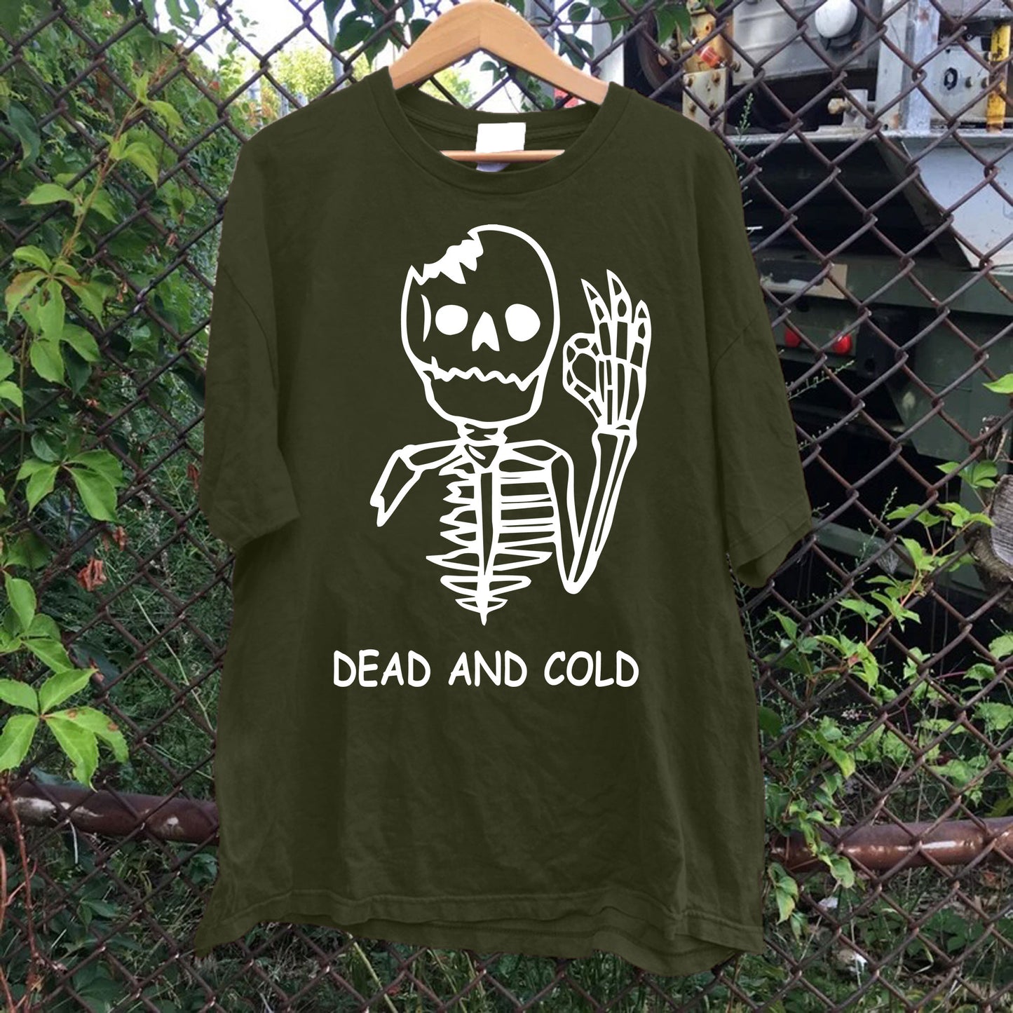 Dead And Cold Skeleton Tee