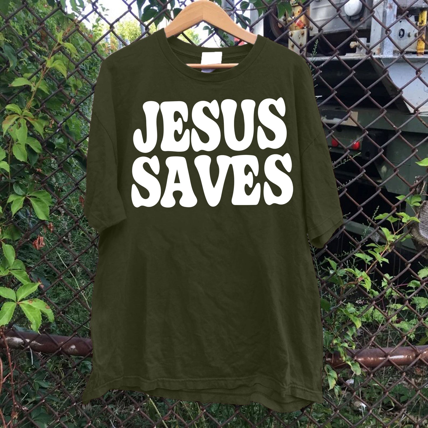 Jesus Saves Tee