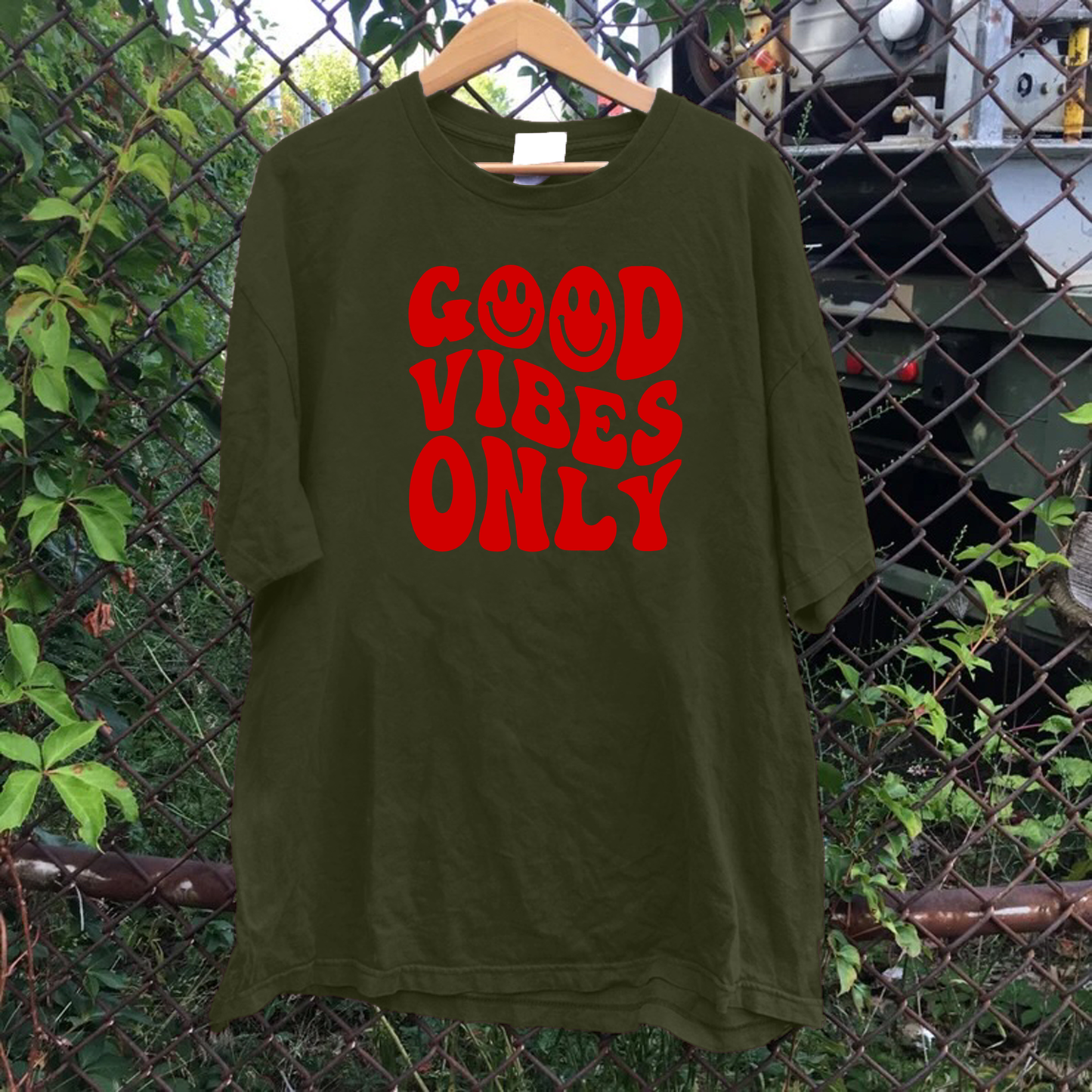 Good Vibes Only Smileys Tee
