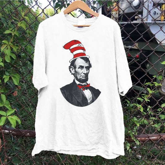 Abe In The Hat Tee