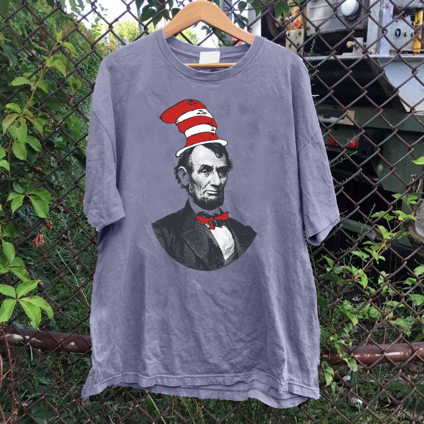 Abe In The Hat Tee