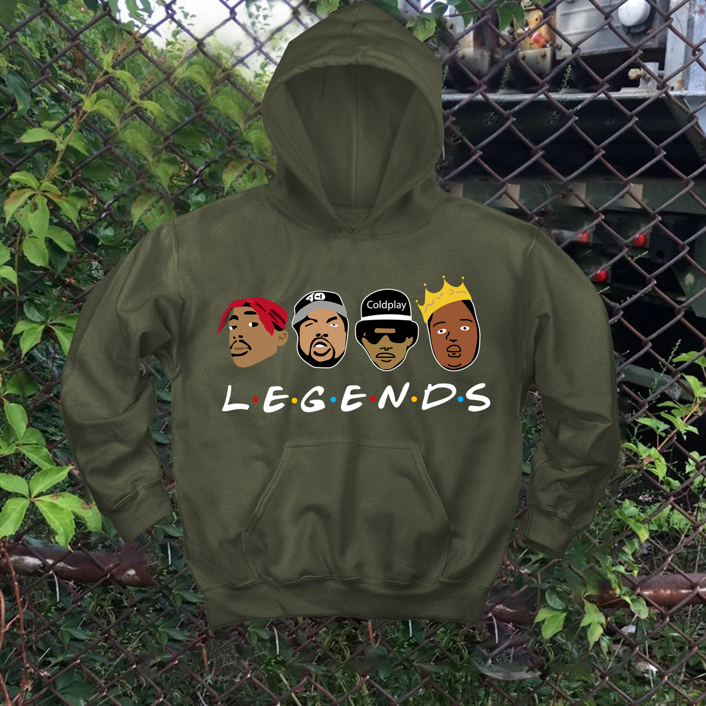 Legends Rappers Hoodie