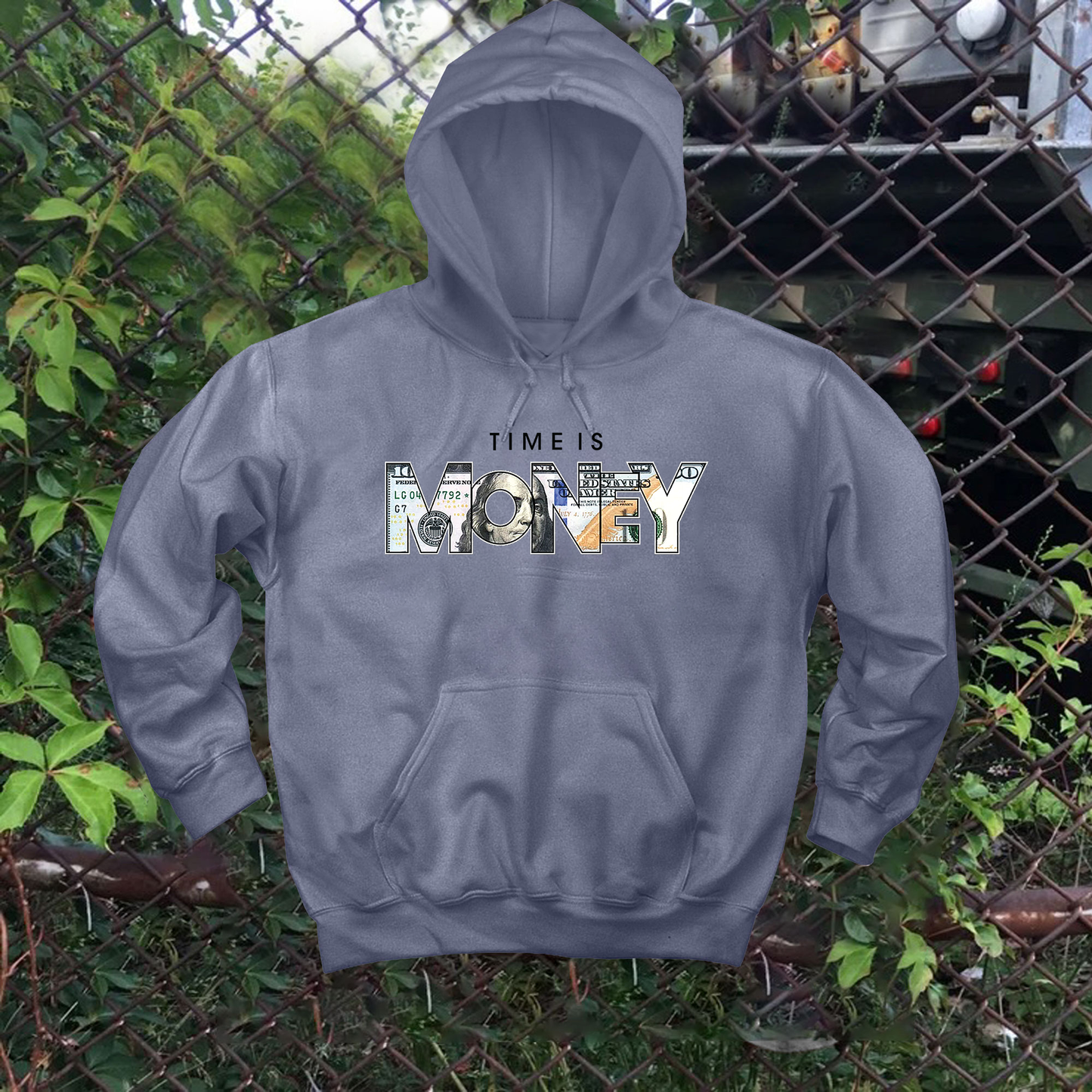 Time Is Money Hundred Hoodie