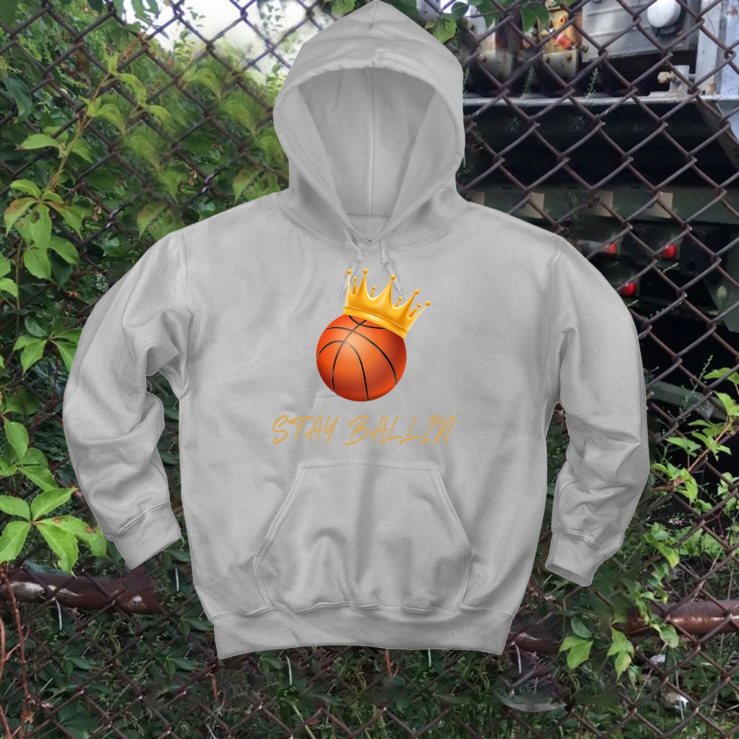 Stay Ballin King Basketball Hoodie