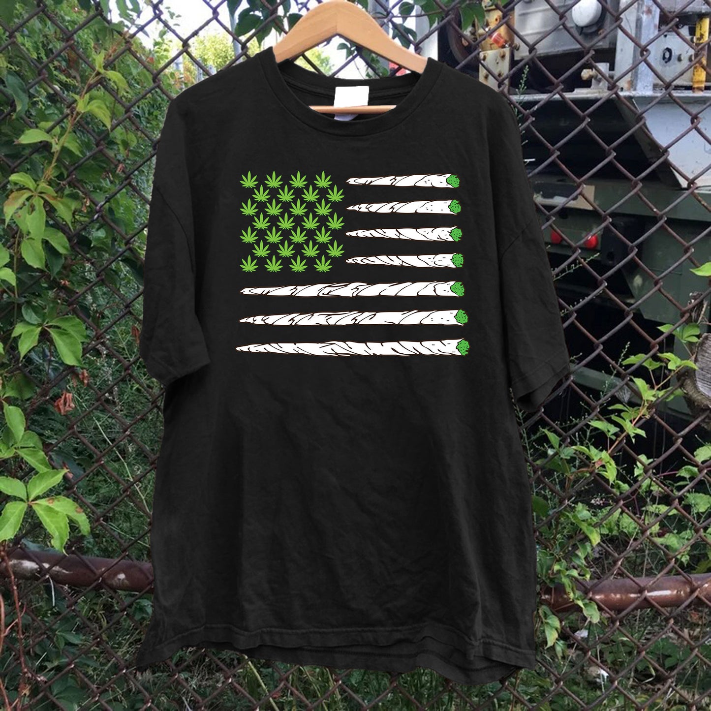 American Flag Joints Tee