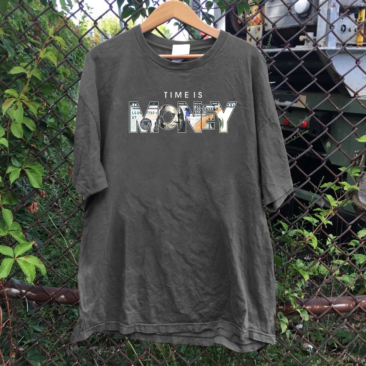 Time Is Money Hundred Tee