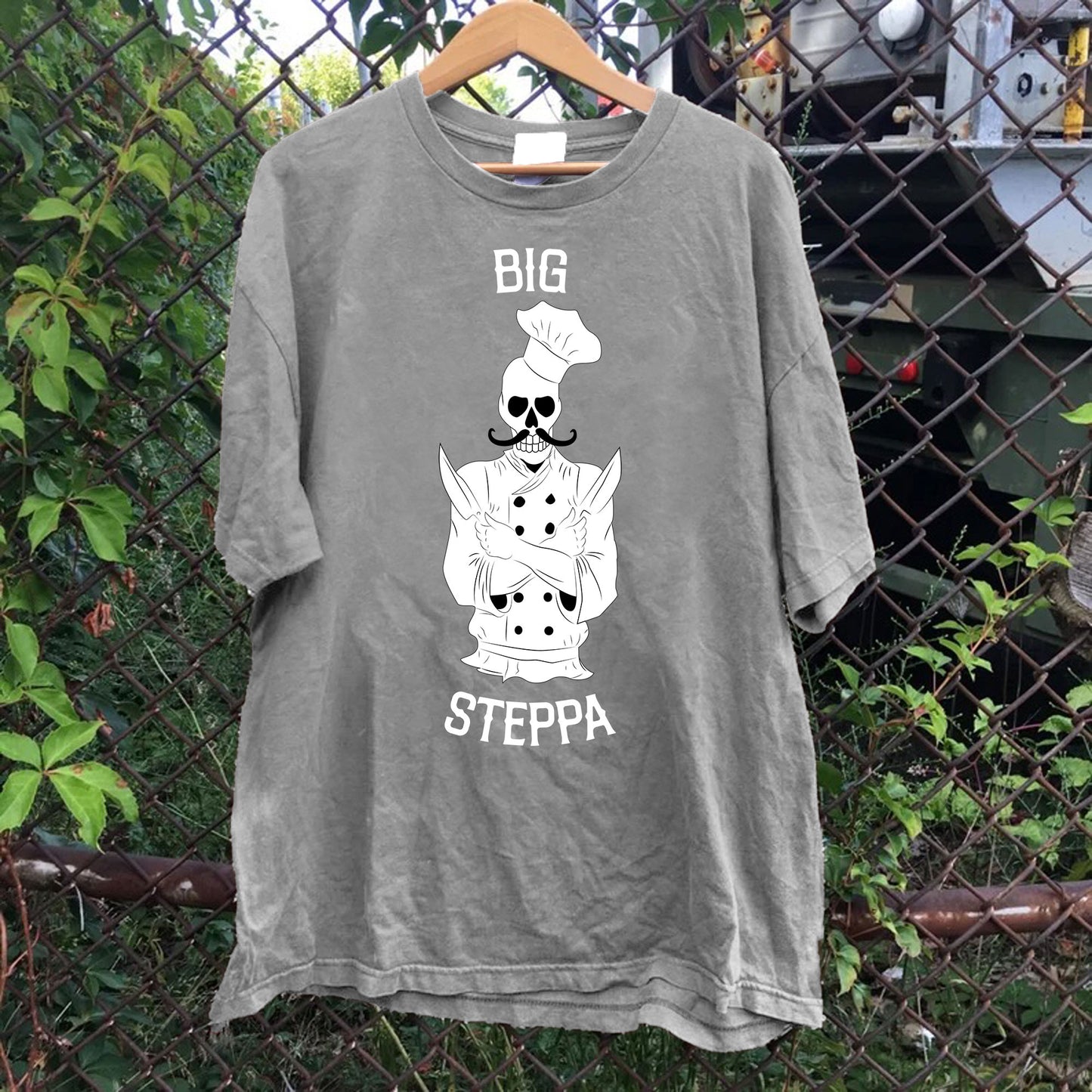 Big Steppa Chef Skeleton Tee