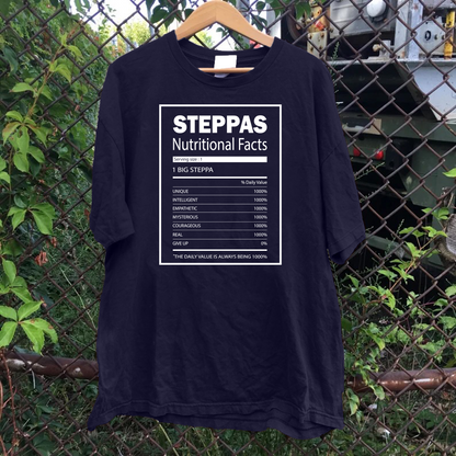 Steppas Nutritional Facts Tee