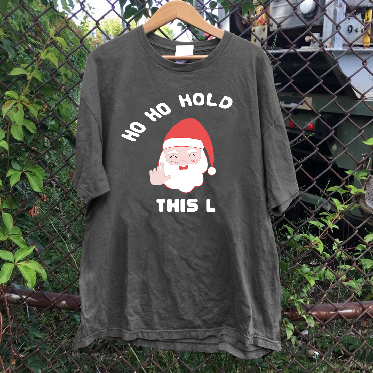 Ho Ho Hold This L Tee