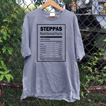 Steppas Nutritional Facts Tee